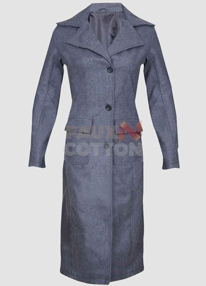 Fantastic Beasts Katherine Waterston Grey Coat